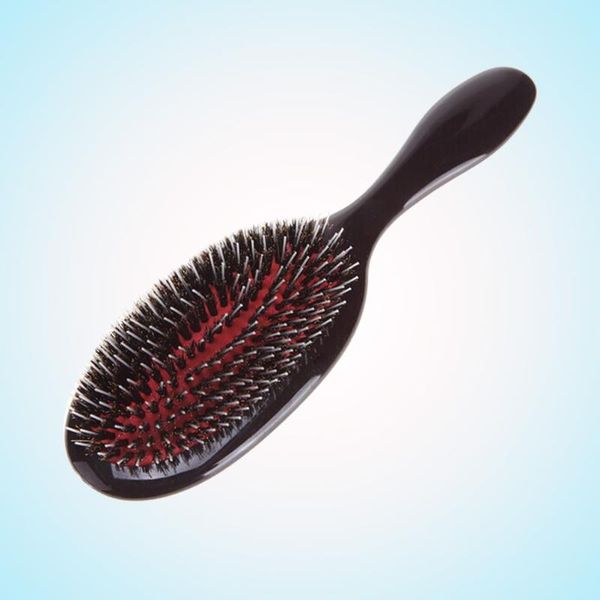 hair brushes natural bristles combs anti-static care head massager with handle for drying therapy, Silver
hair brushes natural bristles combs anti-static care head massager with handle for drying therapy, Silver