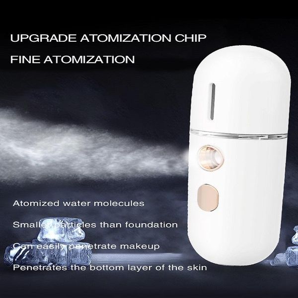 hair brushes mini portable beauty spray hydrating apparatus cold rechargeable humidifier nano mister facial steamer device, Silver
hair brushes mini portable beauty spray hydrating apparatus cold rechargeable humidifier nano mister facial steamer device, Silver