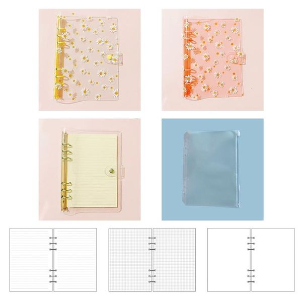 notepads m0xb a 5 loose-leaf binder cover 10 pcs/pack clear zipper pocket 45 sheets/pack refill paper 3 optionals, Purple;pink
notepads m0xb a 5 loose-leaf binder cover 10 pcs/pack clear zipper pocket 45 sheets/pack refill paper 3 optionals, Purple;pink