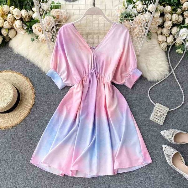 european and american scheming hollow open back dress summer fashion tie-dye gradient color holiday skirt 210525, Black;gray
european and american scheming hollow open back dress summer fashion tie-dye gradient color holiday skirt 210525, Black;gray