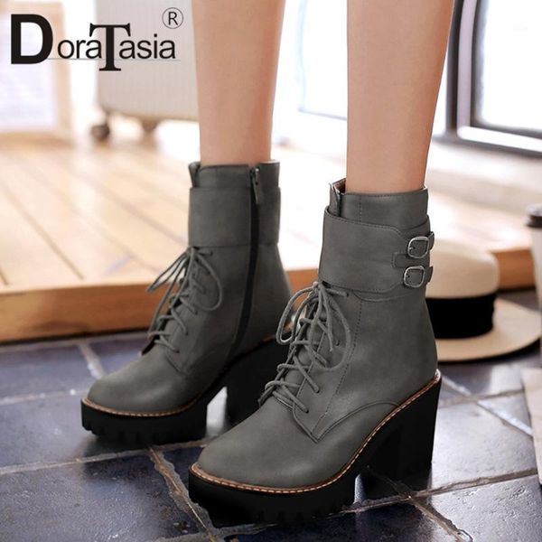 boots doratasia office lady winter zipper ankle 2021 fashion women high heels sewing round toe buckle shoes woman1, Black
boots doratasia office lady winter zipper ankle 2021 fashion women high heels sewing round toe buckle shoes woman1, Black