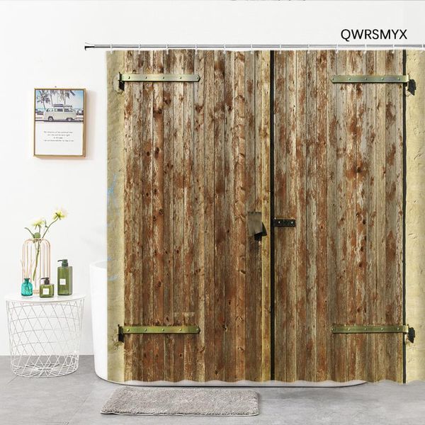 shower curtains 3d print old wooden door printing hooks bathroom curtain bathtub accessories home decoration products
shower curtains 3d print old wooden door printing hooks bathroom curtain bathtub accessories home decoration products