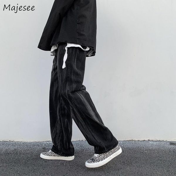 men's jeans black denim men handsome all-match student streetwear loose plus size s-3xl chic daily teens straight korean fashion retro, Blue
men's jeans black denim men handsome all-match student streetwear loose plus size s-3xl chic daily teens straight korean fashion retro, Blue