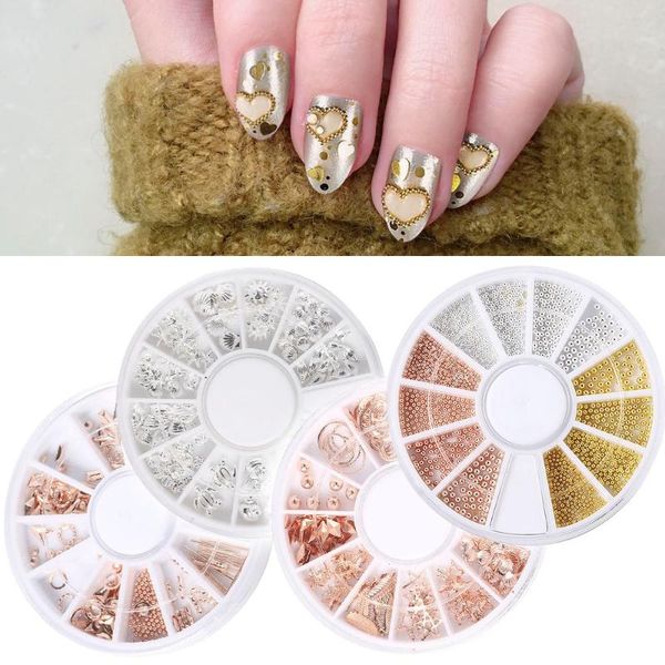 nail art decorations classic 1 wheel mini steel beads mixed size diy decoration rose gold silver 3d caviar metal design loops jewelry, Silver;gold
nail art decorations classic 1 wheel mini steel beads mixed size diy decoration rose gold silver 3d caviar metal design loops jewelry, Silver;gold