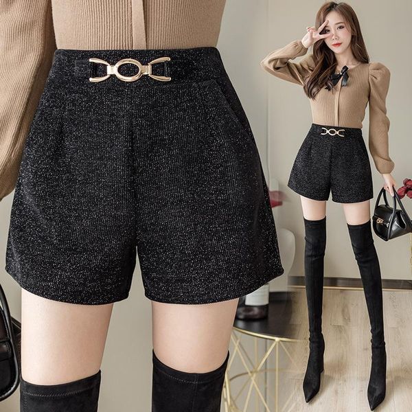 women's shorts wholesale 2021 autumn winter fashion casual cute women outerwear woman female ol high waist woolen, White;black
women's shorts wholesale 2021 autumn winter fashion casual cute women outerwear woman female ol high waist woolen, White;black