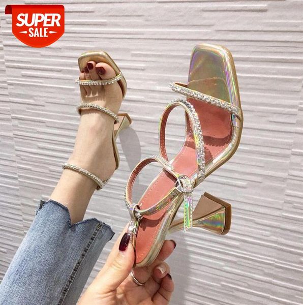 block high heels gold silver wedding shoes square toe heel sandals size 41 #nc9g, Black
block high heels gold silver wedding shoes square toe heel sandals size 41 #nc9g, Black