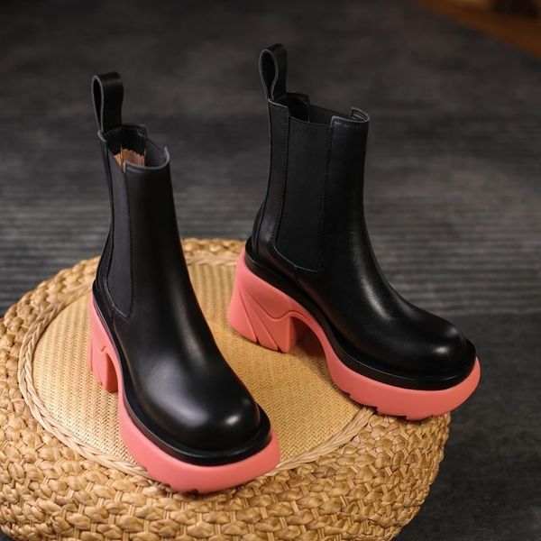 boots women's high-heeled short thick heel over the knee round toe casual thick-soled elastic, Black
boots women's high-heeled short thick heel over the knee round toe casual thick-soled elastic, Black