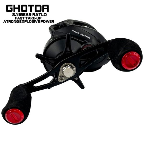 baitcasting reel 8.1:1 high gear ratio carp magnetic brake system 10 kg drag fishing coil reels
baitcasting reel 8.1:1 high gear ratio carp magnetic brake system 10 kg drag fishing coil reels