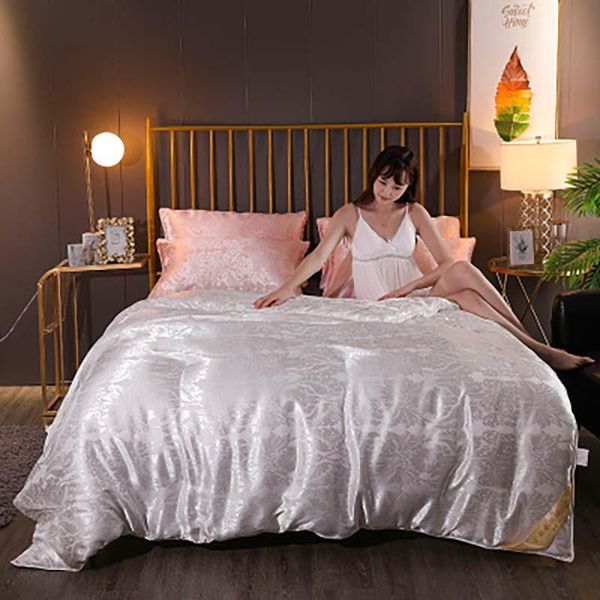 comforters & sets time-limited promotion luxury 100% natural silk filling quilt quilted jacquard duvets for home el autumn and bed winter
comforters & sets time-limited promotion luxury 100% natural silk filling quilt quilted jacquard duvets for home el autumn and bed winter