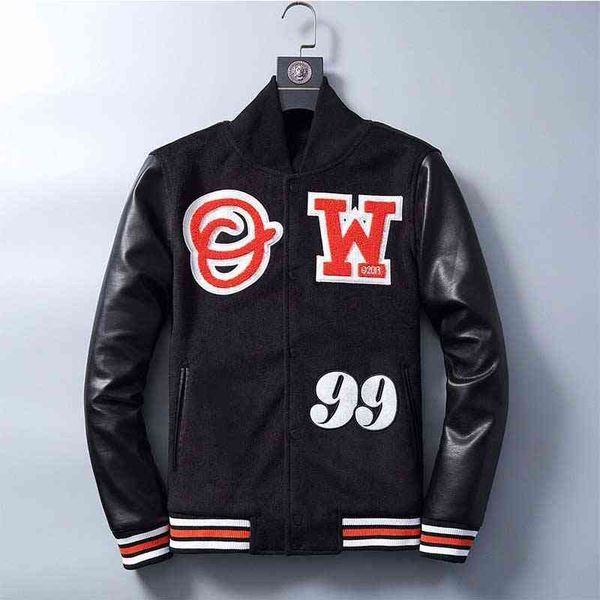 letter mens jackets arrow regulation jacket custom baseball varsity jacket leather sleeve letterman jacket customization, Black;brown
letter mens jackets arrow regulation jacket custom baseball varsity jacket leather sleeve letterman jacket customization, Black;brown