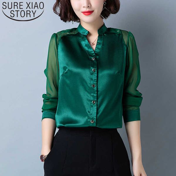spring shirt women long sleeve blouse foreign design feel small satin early spring professional fashion shirt 7999 50 210528, White
spring shirt women long sleeve blouse foreign design feel small satin early spring professional fashion shirt 7999 50 210528, White