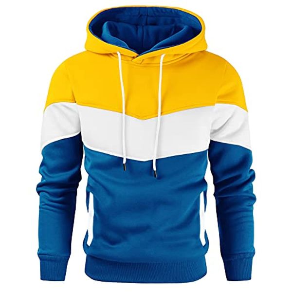 men's hoodies men's novelty color block pullover fleece hoodie long sleeve casual sweatshirt with pocket, Black
men's hoodies men's novelty color block pullover fleece hoodie long sleeve casual sweatshirt with pocket, Black