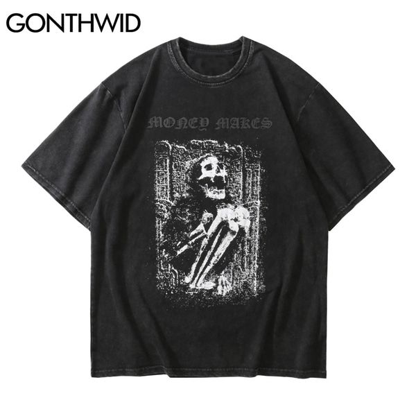 gonthwid streetwear distressed t-shirts hip hop skeleton skull short sleeve tshirts punk rock gothic tees shirts harajuku 210706, White;black
gonthwid streetwear distressed t-shirts hip hop skeleton skull short sleeve tshirts punk rock gothic tees shirts harajuku 210706, White;black