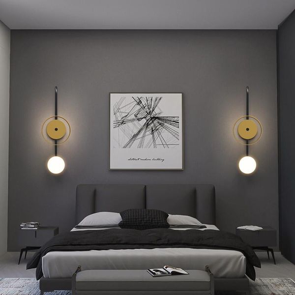 modern gold wall lamp led bedside copper light for living room aisle loft creative study bedroom cloakroom lighting
modern gold wall lamp led bedside copper light for living room aisle loft creative study bedroom cloakroom lighting