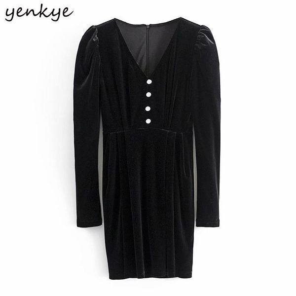 casual dresses vintage black velvet mini dress women v neck long sleeve slim pencil winter elegant party vestido, Black;gray
casual dresses vintage black velvet mini dress women v neck long sleeve slim pencil winter elegant party vestido, Black;gray