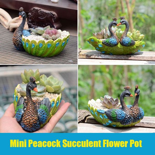 planters & pots creative succulent peacock plant pot resin flowerpot bonsai ornaments gardening plants potted home balcony deskdecoratio
planters & pots creative succulent peacock plant pot resin flowerpot bonsai ornaments gardening plants potted home balcony deskdecoratio