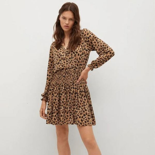casual dresses nlzgmsj za autumn leopard tissue printed with mini long sleeve dress from the vintage elastic waist women's mujer 08 48m, Black;gray
casual dresses nlzgmsj za autumn leopard tissue printed with mini long sleeve dress from the vintage elastic waist women's mujer 08 48m, Black;gray