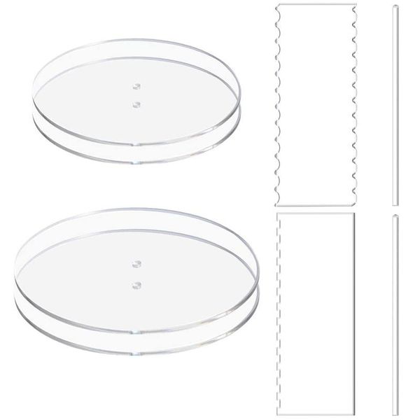 baking & pastry tools acrylic cake disc,round disc set with square smoother scraper for serving bake goods and art craft project
baking & pastry tools acrylic cake disc,round disc set with square smoother scraper for serving bake goods and art craft project