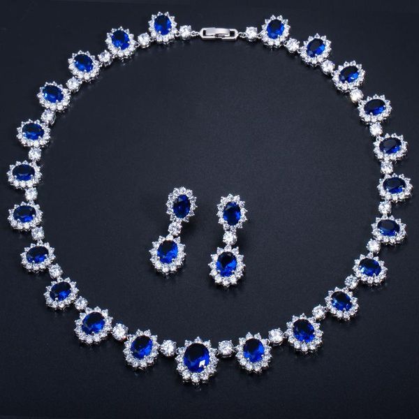 fashion luxury set chain zircon bridal earring necklace two piece jewelry bracelet, earrings &, Black
fashion luxury set chain zircon bridal earring necklace two piece jewelry bracelet, earrings &, Black