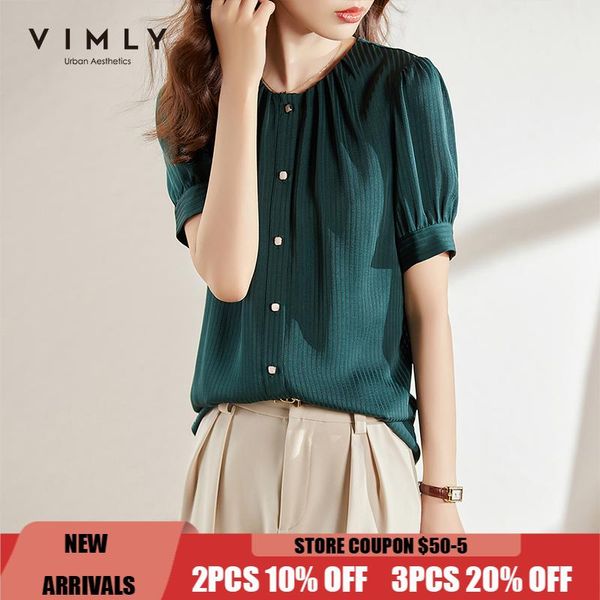 women's blouses & shirts vimly striped chiffon shirt for women puff sleeve 2021 temperament office lady fashion female loose blouse f81, White
women's blouses & shirts vimly striped chiffon shirt for women puff sleeve 2021 temperament office lady fashion female loose blouse f81, White