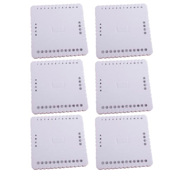 sewing notions & tools 6pcs square braiding boards diy craft making knitting board, Black
sewing notions & tools 6pcs square braiding boards diy craft making knitting board, Black