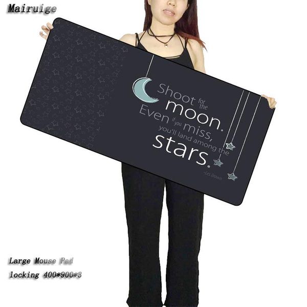 mouse pads & wrist rests mairuige 900*400*3mm moon star pad plain extended water-resistant anti-slip natural rubber gaming desk mat for cs g
mouse pads & wrist rests mairuige 900*400*3mm moon star pad plain extended water-resistant anti-slip natural rubber gaming desk mat for cs g