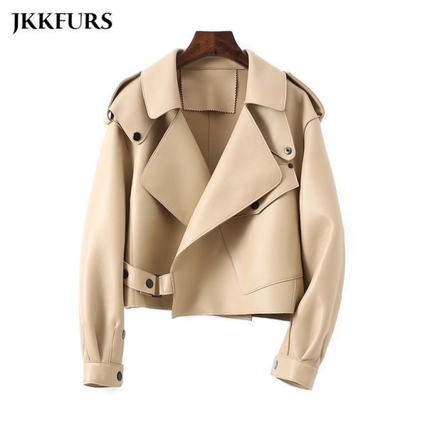 18 colours women's genuine leather jacket fashion many colors leather bomber coat lady sheepskin outerwear s7547 210916, Black
18 colours women's genuine leather jacket fashion many colors leather bomber coat lady sheepskin outerwear s7547 210916, Black