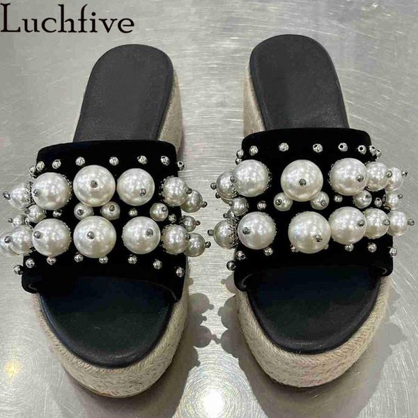 slippers thick bottom platform for woman light pink black luxurious pearl summer outdoor tide party shoes mujer
slippers thick bottom platform for woman light pink black luxurious pearl summer outdoor tide party shoes mujer