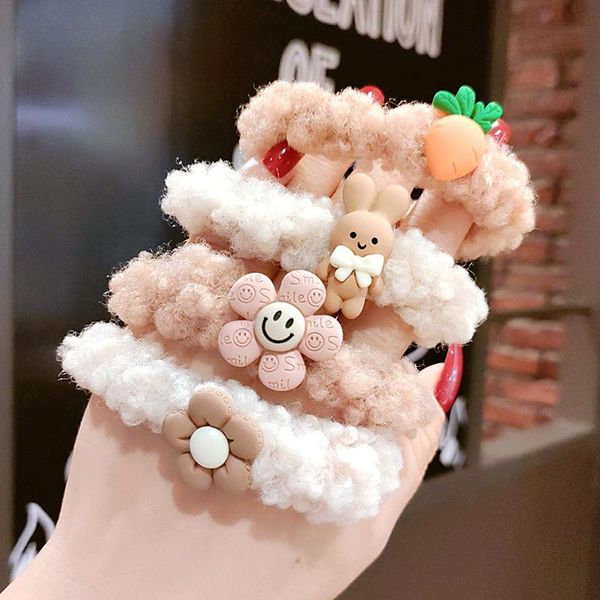 hair accessories korean cartoon bear flower circle head rope simple temperament elastic rubber band for girl woman cute, Slivery;white
hair accessories korean cartoon bear flower circle head rope simple temperament elastic rubber band for girl woman cute, Slivery;white