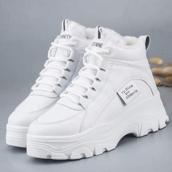 boots winter women white ankle lace up sneakers comfortable ladies flat shoes warm plush female walking, Black
boots winter women white ankle lace up sneakers comfortable ladies flat shoes warm plush female walking, Black