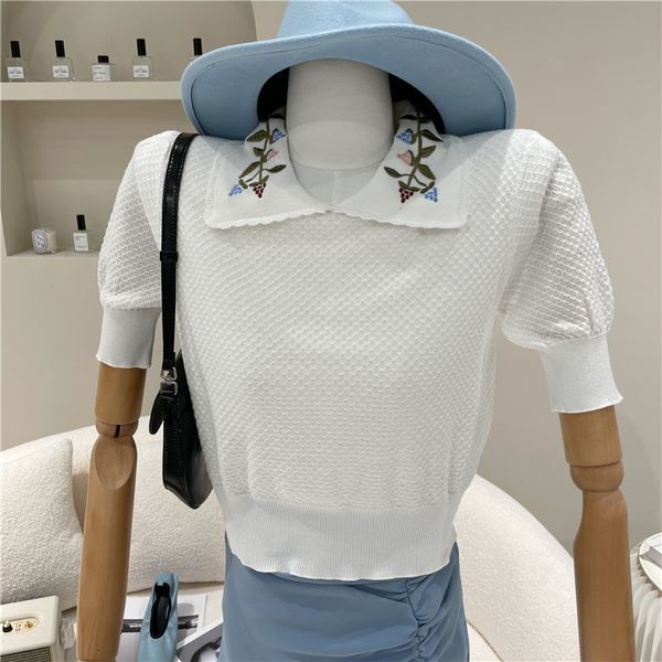 hoodies female summer niche floral fashion design embroidered mesh temper short sweater, Black
hoodies female summer niche floral fashion design embroidered mesh temper short sweater, Black