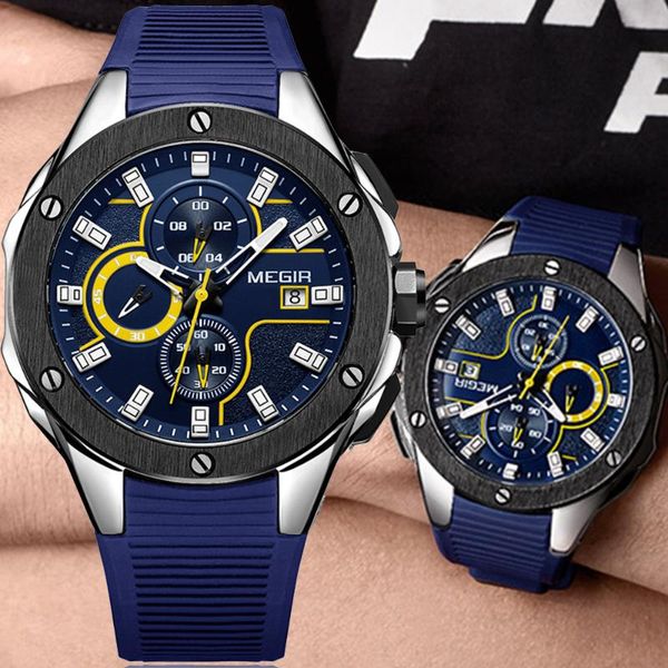 wristwatches men watch chronograph sports watches analog quartz wrist date silicone strap fashion relogio masculino, Slivery;brown
wristwatches men watch chronograph sports watches analog quartz wrist date silicone strap fashion relogio masculino, Slivery;brown