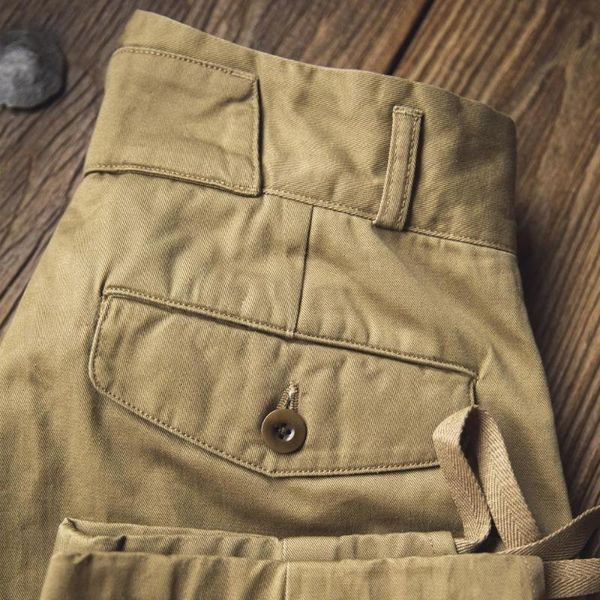 men's pants inspired 40s vintage british army work trousers men workwear climbing, Black
men's pants inspired 40s vintage british army work trousers men workwear climbing, Black