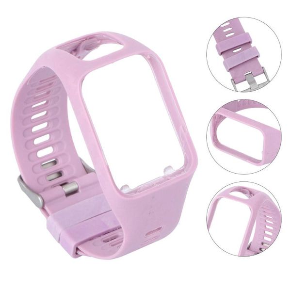 watch bands 1pc band replacement silicone carved grain strap compatible for tomtom 2/3 series (purple), Black;brown
watch bands 1pc band replacement silicone carved grain strap compatible for tomtom 2/3 series (purple), Black;brown