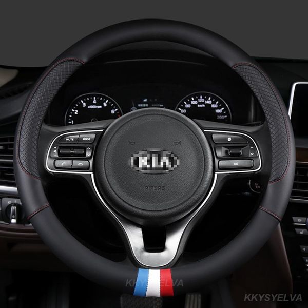 steering wheel covers pu leather sport car cover for kia rio 2 3 4 k2 k4 k5 s kx1 kx3 kx5 kx7 soul auto accessories
steering wheel covers pu leather sport car cover for kia rio 2 3 4 k2 k4 k5 s kx1 kx3 kx5 kx7 soul auto accessories