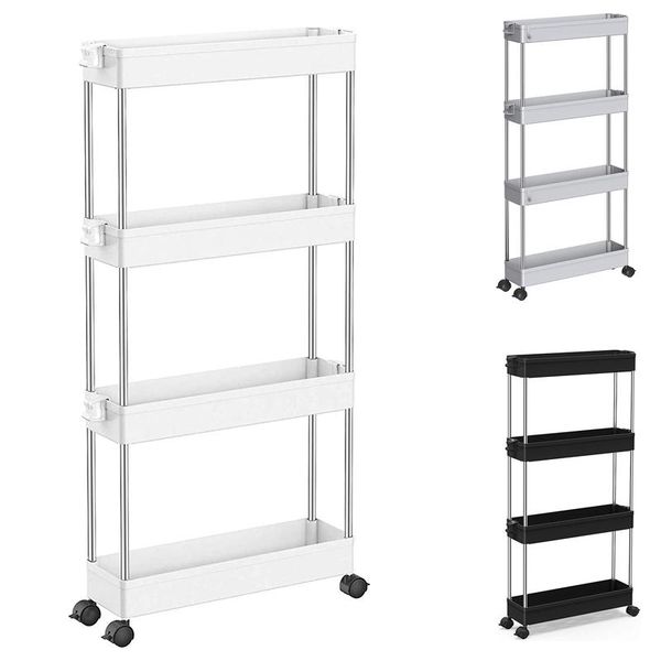 hooks & rails 4 tier slim storage cart mobile shelving unit organizer slide out rolling utility tower rack
hooks & rails 4 tier slim storage cart mobile shelving unit organizer slide out rolling utility tower rack