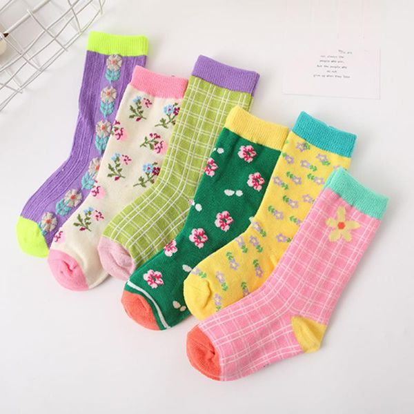 socks girl fashion cartoon breathable cotton pink green grid princess sock kids lovely floral, Pink;yellow
socks girl fashion cartoon breathable cotton pink green grid princess sock kids lovely floral, Pink;yellow