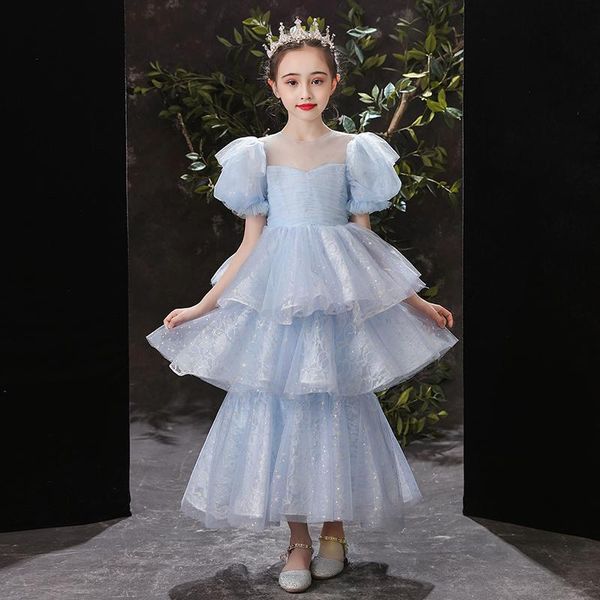 girl's dresses flower girl illusion pleat sequined o-neck short princess floor-length tulle lace luxury light blue kids party gown h641, Red;yellow
girl's dresses flower girl illusion pleat sequined o-neck short princess floor-length tulle lace luxury light blue kids party gown h641, Red;yellow