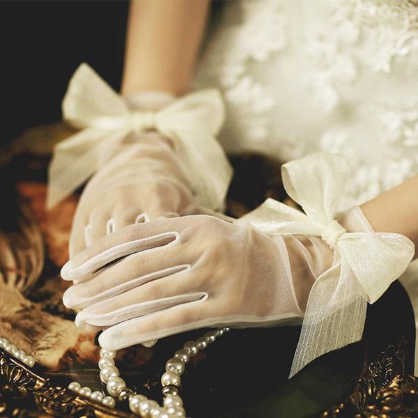 sports gloves women lace mesh ladies white wrist large bow knot marriage glove party cosplay accessories, Black
sports gloves women lace mesh ladies white wrist large bow knot marriage glove party cosplay accessories, Black