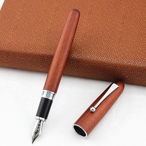 natural wood fountain pen handmade full wooden beautiful iridium fine 0.5mm fashion writing ink gift pens
natural wood fountain pen handmade full wooden beautiful iridium fine 0.5mm fashion writing ink gift pens