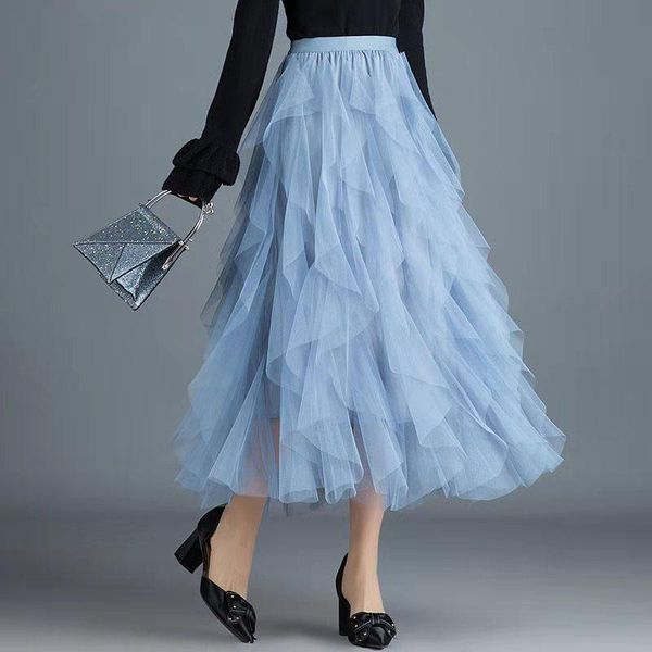 skirts 2021 spring women fluffy maxi long skirt ladies korean ruffles high waist jurken ball gown goth lolita skater tutu party, Black
skirts 2021 spring women fluffy maxi long skirt ladies korean ruffles high waist jurken ball gown goth lolita skater tutu party, Black