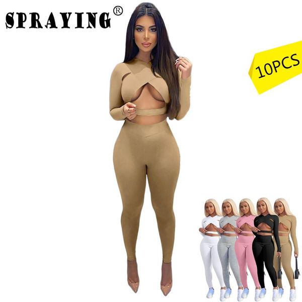 women's two piece pants bulk items wholesale lots 2021 fashion hollow out crop long sleeve leggings set s7230, White
women's two piece pants bulk items wholesale lots 2021 fashion hollow out crop long sleeve leggings set s7230, White