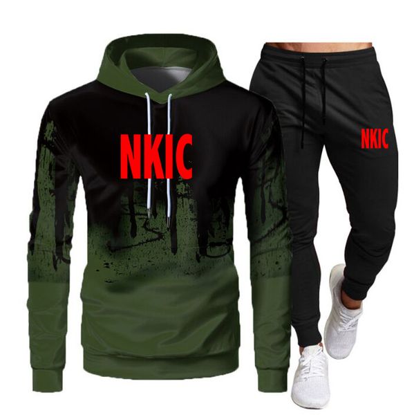 new fleece men set fashion brand tracksuit letter print sweatshirt + pants sportswear suit male winter warm hooded outerwear suit, Gray
new fleece men set fashion brand tracksuit letter print sweatshirt + pants sportswear suit male winter warm hooded outerwear suit, Gray