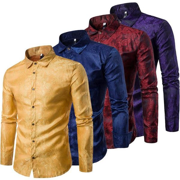 men's casual shirts button down shirt embroidery floral long sleeve dress men man slim fit solid business eur size xp2h, White;black
men's casual shirts button down shirt embroidery floral long sleeve dress men man slim fit solid business eur size xp2h, White;black