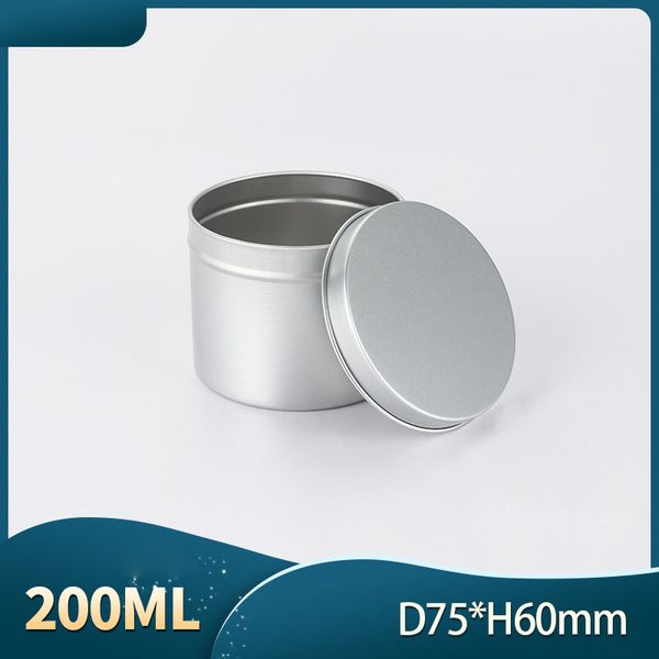 200g 8oz scented candle packing boxes silver round empty tea cans pots skin care beauty samples container
200g 8oz scented candle packing boxes silver round empty tea cans pots skin care beauty samples container