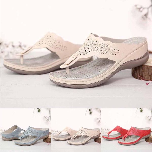 sandals women's wedge heel flip flops multicolor embroidered slippers ladies beach shoes soft female, Black
sandals women's wedge heel flip flops multicolor embroidered slippers ladies beach shoes soft female, Black