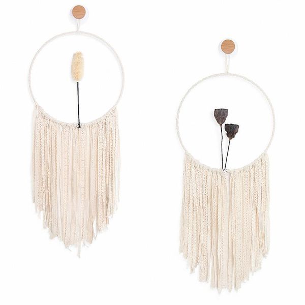 tapestries 2pcs artificial plant woven wall-mounted dream catcher for home decoration macrame tapestry wall hanging art
tapestries 2pcs artificial plant woven wall-mounted dream catcher for home decoration macrame tapestry wall hanging art