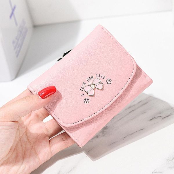wallets pearl bow korean fashion folding women's small wallet short student coin purse bag card women, Red;black
wallets pearl bow korean fashion folding women's small wallet short student coin purse bag card women, Red;black