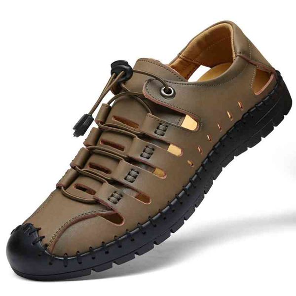 sandals men's sandals leather fashion summer trend casual hollow baotou anti-skid hole shoes men x9bm, Black
sandals men's sandals leather fashion summer trend casual hollow baotou anti-skid hole shoes men x9bm, Black
