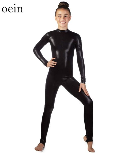 women's tracksuits long sleeve shiny metallic catsuits mock neck girls dance unitard child bodysuit for stage performance, Gray
women's tracksuits long sleeve shiny metallic catsuits mock neck girls dance unitard child bodysuit for stage performance, Gray